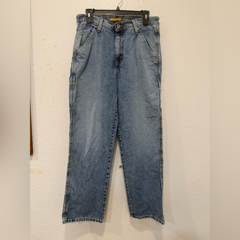 Silvertab Carpenter Jeans Men’s W30 L32 Blue Denim Workwear Utility Pants  Baggy